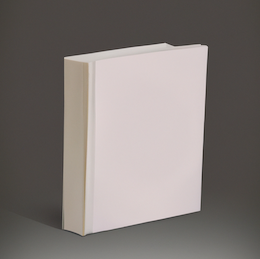 A blank book