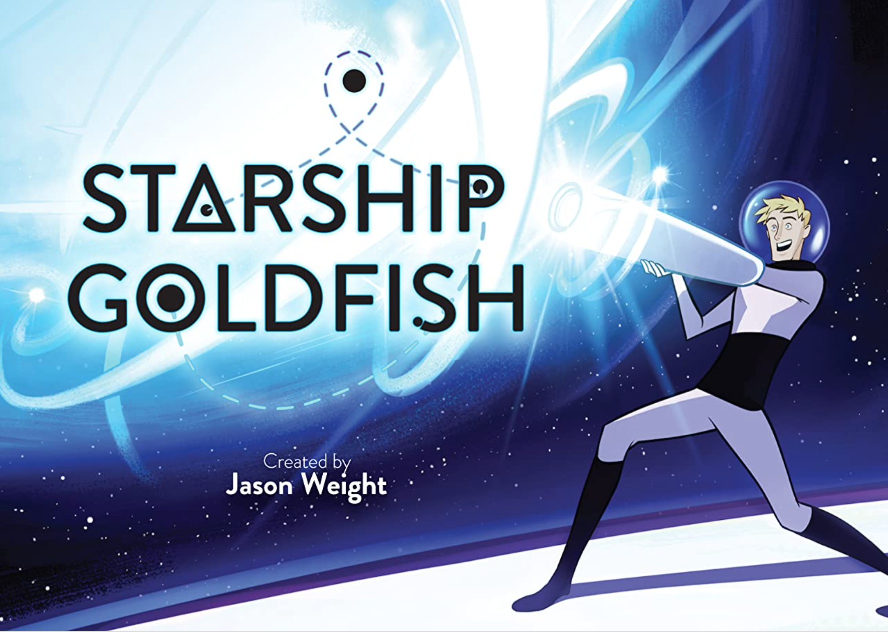 Starship goldfish art